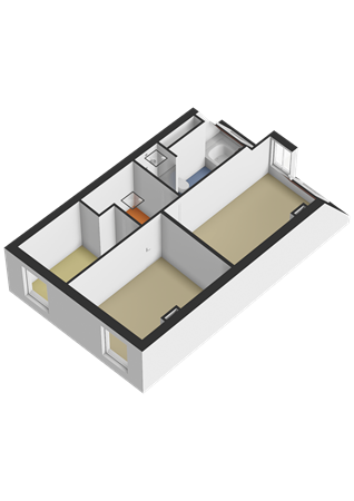 Floorplan - Schermerstraat 2, 2013 ES Haarlem